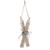 Wooden Sleigh Hanger Natural