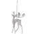 Deer Hanger Silver from Country Baskets