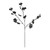 Ginkgo Glitter Stem Black from Country Baskets