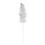 Glitter Large Fern Leaf (Silver) (36/288) from Country Baskets