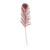 Glitter Feather Stem Burgundy from Country Baskets