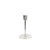 Covent Garden Tulip Candle Stick Raw Silver H16cm