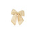 Champagne Plush Bow 10"x11" (28cm) from Country Baskets