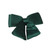 Green Plush Bow 10"x11" (28cm)