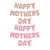 Happy Mother's Day Foil Balloon Banner 2 Assort from Country Baskets