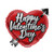 ECO Balloon-Valentine Heart with Arrow (18 Inch) from Country Baskets
