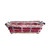 Rect Red Two Tone Tray from Country Baskets