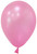 Pink Metallic Round Latex Shape Balloon - 5 inch - Pk 100 from Country Baskets