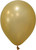 Gold Metallic Latex Balloon - 12 inch - Pk 100