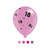 Age 18 Pink Birthday Latex Balloons pk of 8 (1/48) from Country Baskets