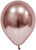 Rose Gold Chrome Latex Balloon - 12 inch - Pk 50