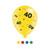 Age 40 Unisex Birthday Latex Balloons pk of 8 (1/48) from Country Baskets