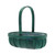 Green Softwood Trug W/Handle (20)