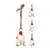 Bell Hanging 13cm 3 Assorted