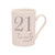 Milestones Ceramic 11oz Mug - 21 from Country Baskets