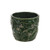 Autumnal Ceramic Pot Green 12Cm