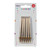 Straight Candles Gold (x12) -