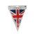 Union Jack Pe Bunting Triangle 14 Flags H21cm X Dia28cm 4.3M