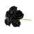 Foam Tea Rose Black X 6 from Country Baskets