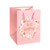 Hand Tie Bag Best Wishes Pink 25Cm Pack Of 10
