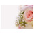 Oasis Lrg Card Plain Rose Pink Bouquetx9