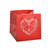 Handtie Bag Heart Confetti Bag 20cm pk 10 from Country Baskets