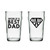 Father's Day Pint Glass in Gift Box (Assorted) from Country Baskets