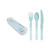 CUTLERY SET 12PC IN CASE GREEN