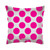 18" Solid with Hot Pink Circles Clear View Pillow Balloon from Country Baskets