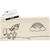 Pencil Case, light natural, unicorn, size 21x9 cm, 245 g, 1 pc from Country Baskets