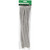Pipe Cleaners, grey, L: 30 cm, thickness 9 mm, 25 pc/ 1 pack