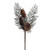 Pick Cedar Christmas Silver Pinecone 30Cm