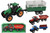 Plastic Friction Tractors with Trailers from Country Baskets