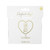Gold Hearts Save The Date Cards