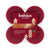 Bolsius Christmas True Glow Fragranced Maxi Light - Pk of 8 - Winter Spices -Red