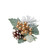 gold snowy berry, spruce and cone pick from Country Baskets