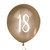 Gold 18 Balloons 5pk from Country Baskets