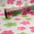 Cellophane Print Fleur Lime Green Hot Pink 50cm 100m