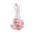 Balloon Garland no 1 Pink 140cm