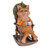 Country Living Fox On Rocking Chair Solar