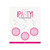 Glitz Pink Happy Birthday Hanging Swirls from Country Baskets