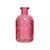 Pink Romagna Bottle Vase 13cm
