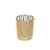 Bead Candle Holder Gold 6.5Cm from Country Baskets