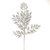 Diamond Dream Leaf Spray Silver 51Cm from Country Baskets