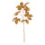 Beech Leaves Spray Gold 103cm from Country Baskets