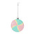 Round Candy Hanging Decoration - Pastel - H9.5cm