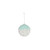 Disc Spotty Hanging Decoration - Turquoise - D10cm Disc Spotty Hanging Decoration - Turquoise - D10cm