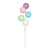 Sparkle Ball Spray x 5  - Multicolour - H61cm