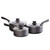 3Pc Pro-Chef Pressed Aluminium Saucepan Set