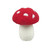 Felt Toadstool -Red/White Hanging Decoration - H11cm from Country Baskets